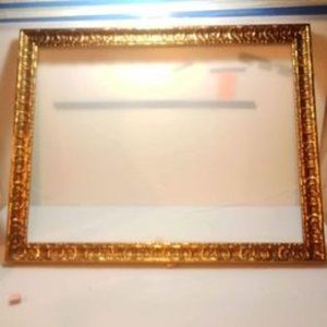 Vintage Gold Picture Frame 47" By 37"